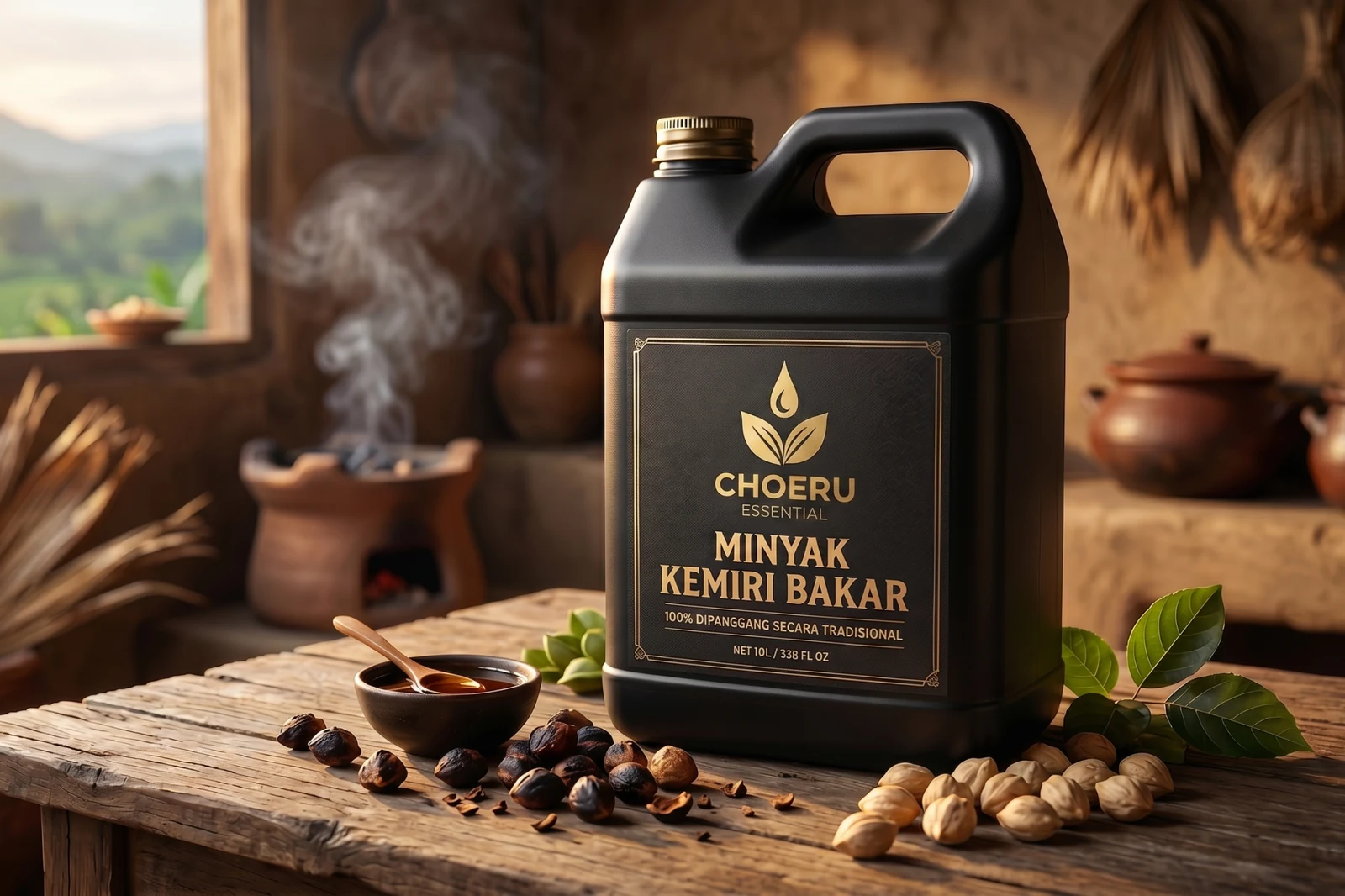 Minyak Kemiri Bakar Choeru Essential